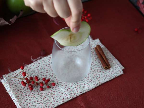 Balkabağı Spritz, balkabağı şuruplu baharatlı kokteyl! - Hazırlık adım 2