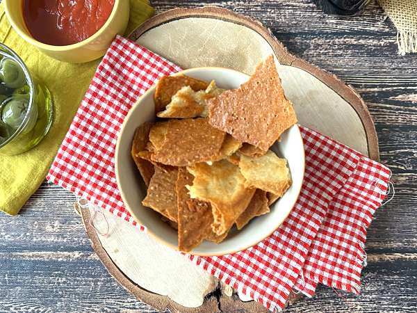 Crostini, çıtır parmesan mezesi - Hazırlık adım 4