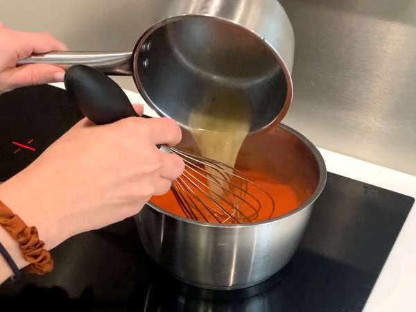 Vejetaryen enchiladas - Hazırlık adım 1