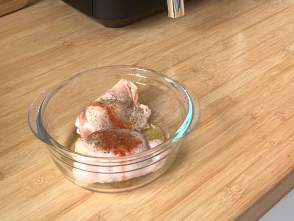 Air Fryer ile çıtır tavuk, hızlı ve kolay mükemmel yemek! - Hazırlık adım 1