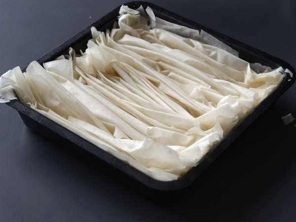 Keçi peynirli ve ballı tuzlu kırışık kek - Hazırlık adım 2