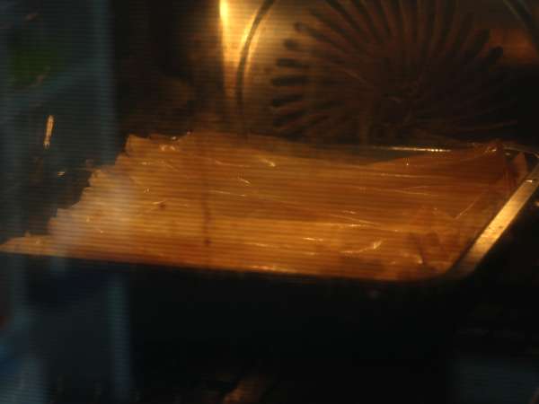 Keçi peynirli ve ballı tuzlu kırışık kek - Hazırlık adım 3