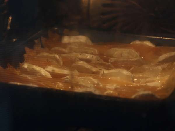 Keçi peynirli ve ballı tuzlu kırışık kek - Hazırlık adım 8