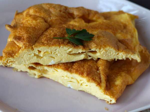 Fritözde omlet, mutfakta hiçbir şeyi kirletmeden hafif bir tarif! - Hazırlık adım 4