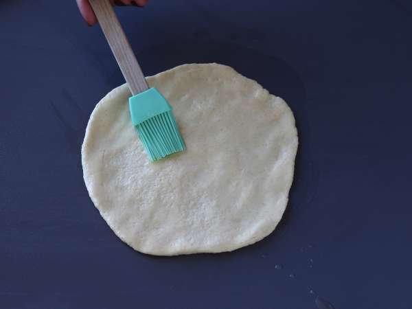 Msemmen, Ramazan için mükemmel Fas usulü lapa lapa krep! - Hazırlık adım 8