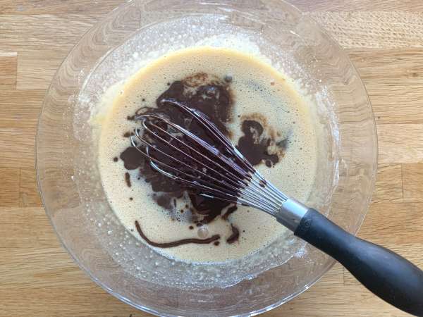 Ekstra akıcı Air Fryer çikolatalı fondanlar! - Hazırlık adım 6