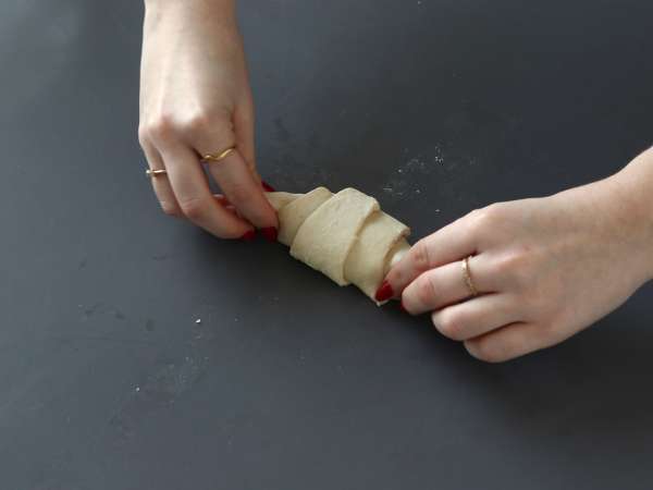 Ultra gurme, süper kolay crookies. Kruvasan ve kurabiyenin mükemmel birleşimi! - Hazırlık adım 6