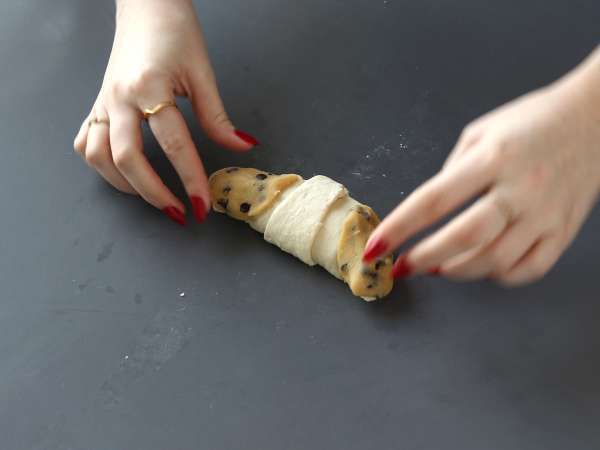 Ultra gurme, süper kolay crookies. Kruvasan ve kurabiyenin mükemmel birleşimi! - Hazırlık adım 7