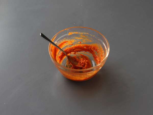 Gochujang'lı kurabiyeler, tatlı, tuzlu ve baharatlı bisküviler! - Hazırlık adım 1