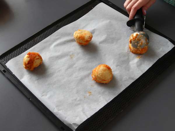 Gochujang'lı kurabiyeler, tatlı, tuzlu ve baharatlı bisküviler! - Hazırlık adım 7