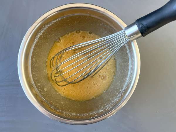 Sade kek, çok basit ve çok güzel - Hazırlık adım 2