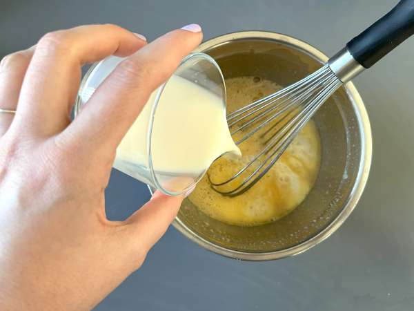 Sade kek, çok basit ve çok güzel - Hazırlık adım 3