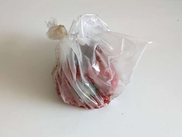 Fırınlanmış biberlerin kabuğu nasıl soyulur - Hazırlık adım 3