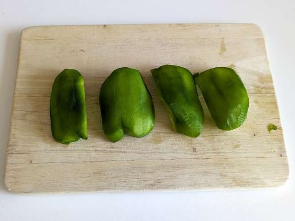 Çiğ biberin kabuğu nasıl soyulur - Hazırlık adım 3