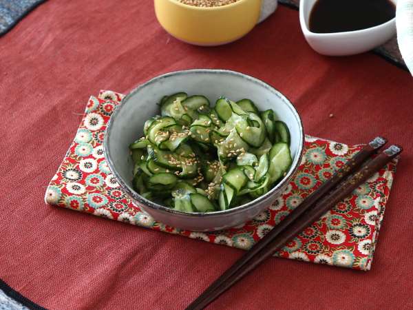 Japon salatalık turşusu salatası - Hazırlık adım 5