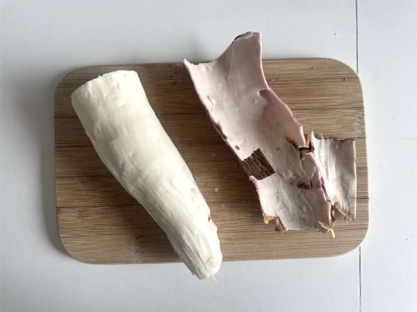 Havada kızartılmış manyok: çıtır çıtır ve sağlıklı bir atıştırmalık - Hazırlık adım 1