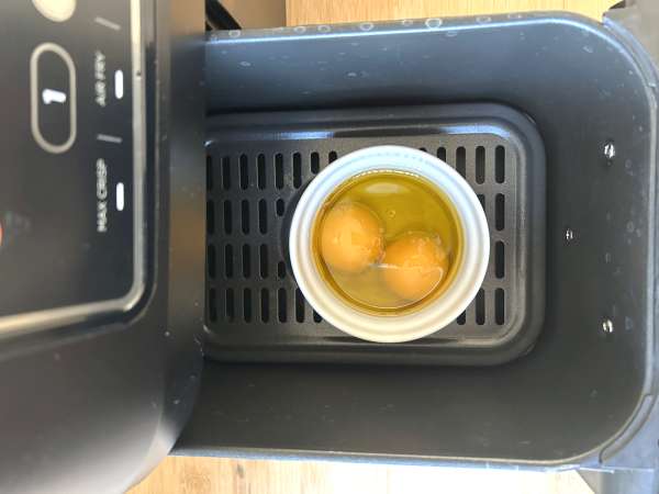 Air Fryer sürülmüş şekerlenmiş yumurta sarısı - Hazırlık adım 3