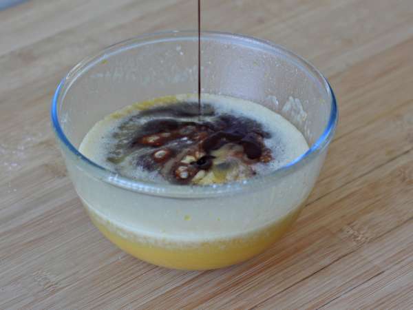 Hava fritözünde çikolatalı ve cevizli brownie - Hazırlık adım 4