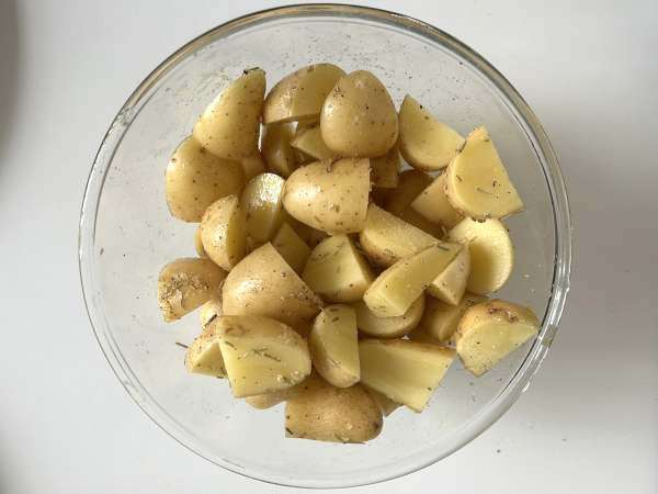 Çıtır çıtır, ağızda eriyen keçi peyniri kütüğü Air Fryer ile pane edilmiş: mutlak konfor! - Hazırlık adım 1