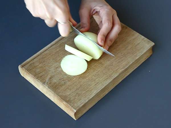 Soğan tartlets tatin - Hazırlık adım 1