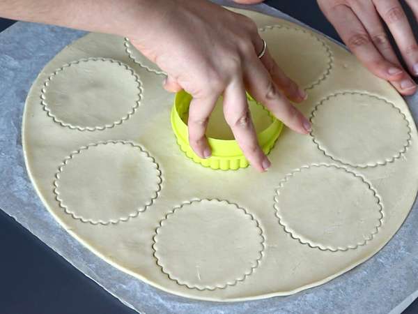 Soğan tartlets tatin - Hazırlık adım 5