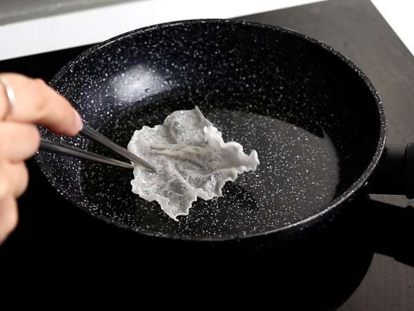 Pirinç kağıdı ile nasıl cips yapabilirim? - Hazırlık adım 2