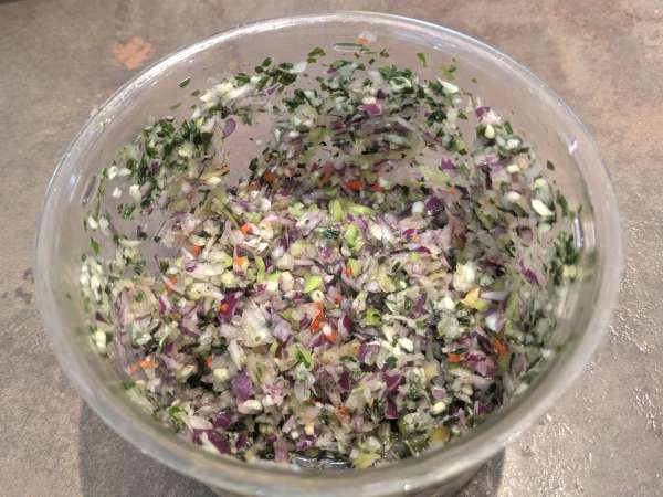 Batı Hint morina akraları - Hazırlık adım 2