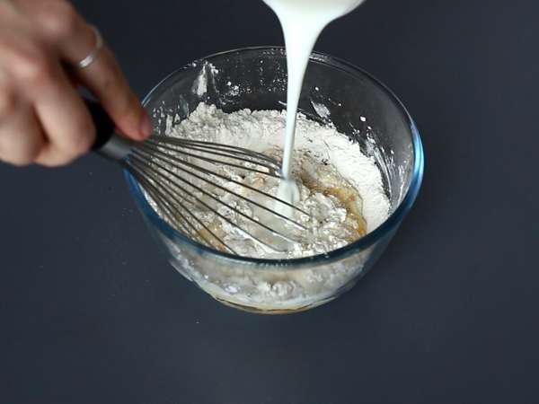 Çikolatalı ve fıstıklı krep tagliatelle! - Hazırlık adım 1