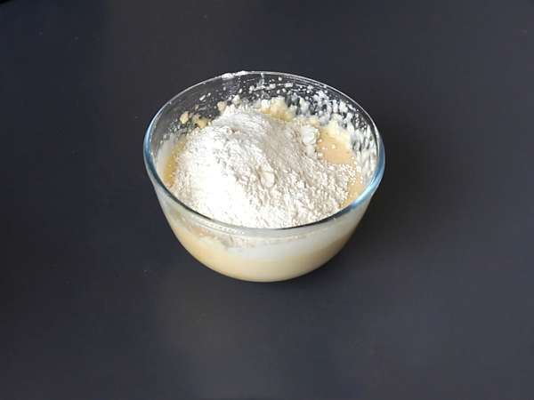 Yaban mersinli crumble kek: fondan, yumuşaklık ve çıtırlığı bir araya getiren kek! - Hazırlık adım 5