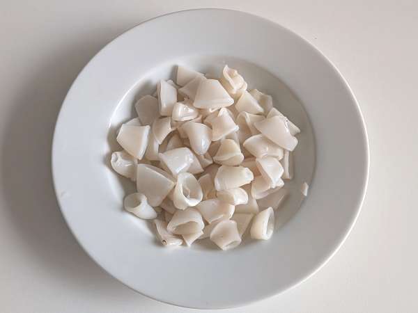 Kalamar sosu: makarna için mükemmel bir çeşni - Hazırlık adım 1