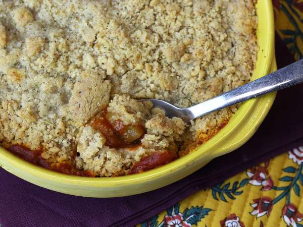 Ratatouille crumble, bayılacağınız hızlı ve kolay bir yemek! - Hazırlık adım 7
