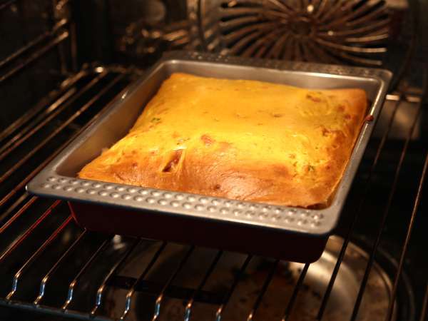 Balkabaklı tuzlu jambonlu ve beyaz peynirli brownie: geri dönüşüm çorbası için mükemmel tarif! - Hazırlık adım 4