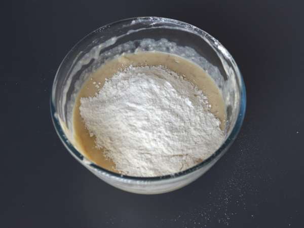 Ekstra gurme muzlu ve çikolatalı kekler - Hazırlık adım 4