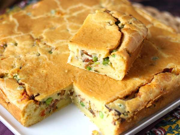 Sardalya keki: basit, nemli ve lezzetli bir tarif - Hazırlık adım 11