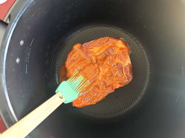 Cookeo'da domuz eti - Hazırlık adım 2