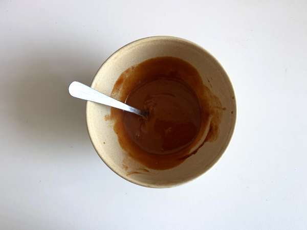 Hava fritözünde çekilmiş domuz eti - Hazırlık adım 1