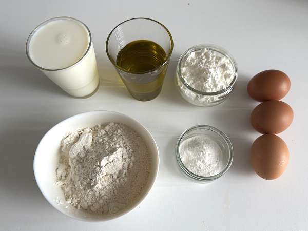Blenderda tuzlu kek hamuru: hızlı, kolay ve ultra nemli - Hazırlık adım 1