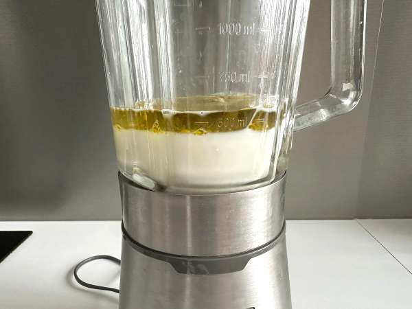 Blenderda tuzlu kek hamuru: hızlı, kolay ve ultra nemli - Hazırlık adım 2