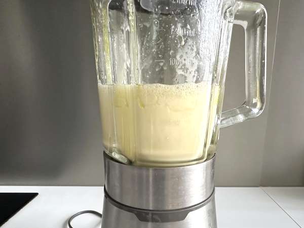 Blenderda tuzlu kek hamuru: hızlı, kolay ve ultra nemli - Hazırlık adım 3