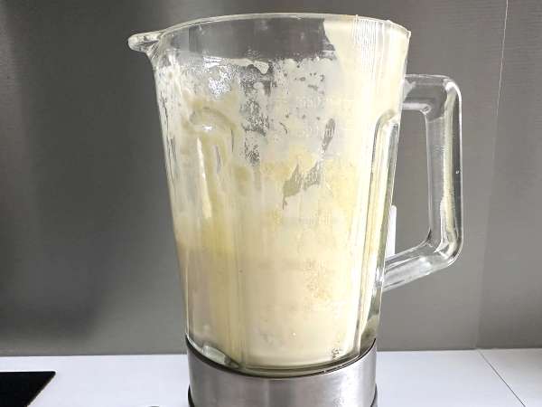 Blenderda tuzlu kek hamuru: hızlı, kolay ve ultra nemli - Hazırlık adım 5