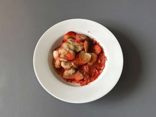 Çilekli kurabiye, asla başarısız olmayan Amerikan çilek kremalı kurabiye - Hazırlık adım 1