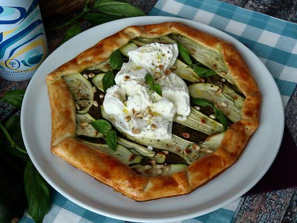 Pesto ve kabaklı tart: tıpkı yaz gibi kokan kolay bir tarif! - Hazırlık adım 8
