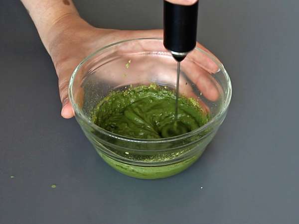 Matcha Çaylı Mermer Kek - Hazırlık adım 1