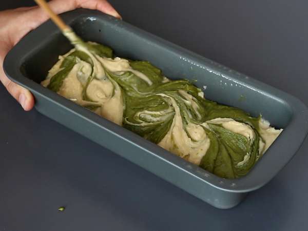 Matcha Çaylı Mermer Kek - Hazırlık adım 9