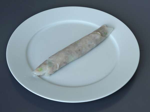 Hava fritözünde hazırlanan nem tarzı karidesli atıştırmalıklar - Hazırlık adım 4