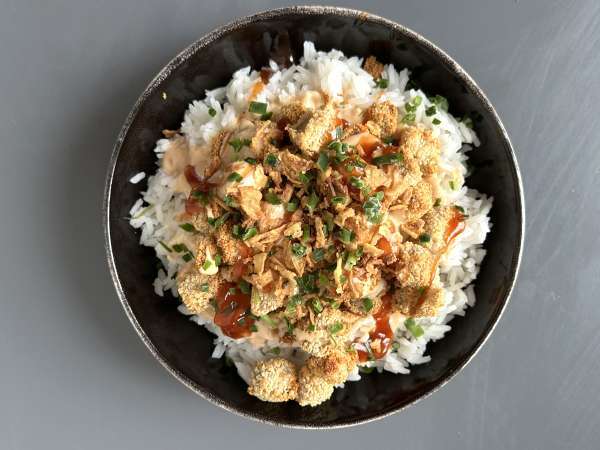 Çıtır Tofu: Çıtır Tavuğun Vejetaryen Versiyonu - Hazırlık adım 6