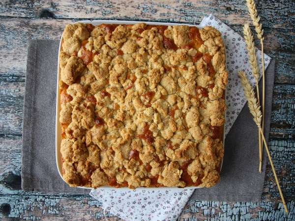 Yumuşacık elmalı kek ve çıtır streusel - Hazırlık adım 8