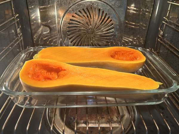 Butternut kabağı, ıspanak ve ricotta peynirli lazanya - Hazırlık adım 1