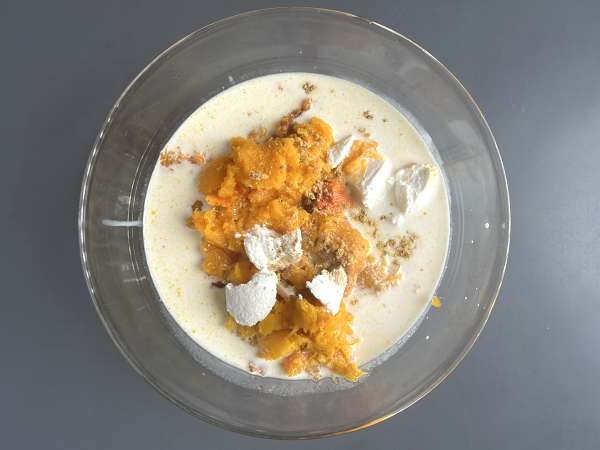 Butternut kabağı, ıspanak ve ricotta peynirli lazanya - Hazırlık adım 3
