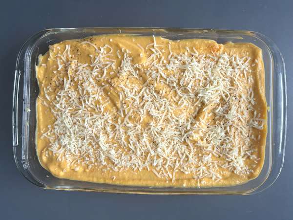 Butternut kabağı, ıspanak ve ricotta peynirli lazanya - Hazırlık adım 7